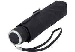 Paraplu miniMAX® opvouwbaar handopening windproof doorsnede 100 cm zwart