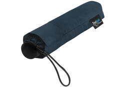 Paraplu Travellight® extreem licht opvouwbaar windproof doorsnede 90 cm donker blauw