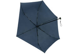Paraplu Travellight® extreem licht opvouwbaar windproof doorsnede 90 cm donker blauw
