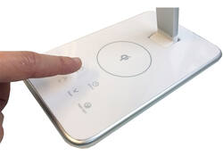 Bureaulamp Unilux Jazz led grijs