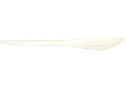 Mes IEZZY herbruikbaar CPLA 190mm 50 stuks wit