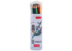 Kleurpotlood Bruynzeel 18 stuks basic
