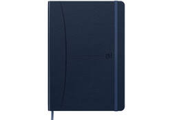 Notitieboek Oxford Signature A5 lijn 80vel blauw
