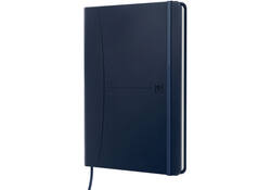 Notitieboek Oxford Signature A5 lijn 80vel blauw