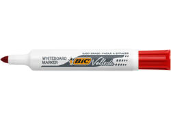 Viltstift Bic Velleda 1711 whiteboard rond large rood