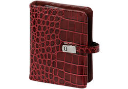 Organizer Kalpa Pocket inclusief agenda 2024-2025 7dagen/2pagina's croco mulberry