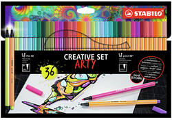 Creative set STABILO 8868/36 Arty assorti etui à 36 stuks