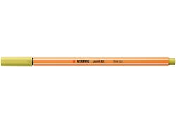 Fineliner STABILO point 88/67 fijn mosterd