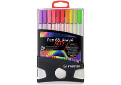 Brushstift STABILO Pen 568/20 Arty assorti set à 20 stuks