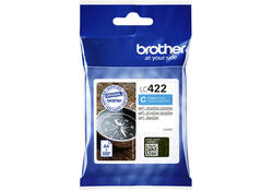 Inktcartridge Brother LC-422C blauw