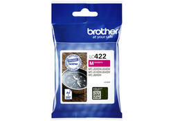 Inktcartridge Brother LC-422M rood