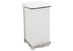 Afvalbak Vepa Bins pedaalemmer Industrieel 45 liter wit