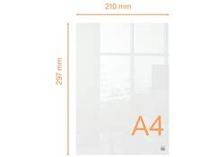 Notitiebord Nobo transparant acryl A4