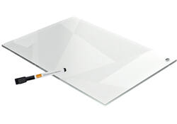 Notitiebord Nobo transparant acryl A4