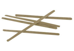 Roerstaafje IEZZY 140mm hout 1000 stuks