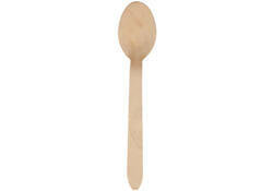 Lepel IEZZY 160mm hout 100stuks