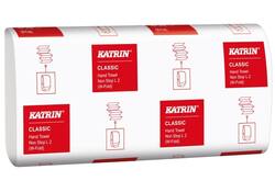 Handdoek Katrin 61594 W-vouw Classic 2laags 20,3x32cm 25x120st