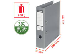 Ordner Esselte Vivida No.1 multipack 75mm A4 5 stuks wit