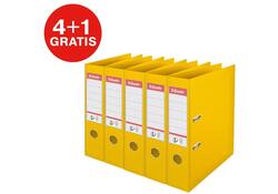Ordner Esselte No 1 Power PP 75 mm geel 5 stuks