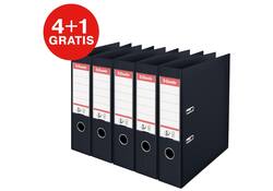 Ordner Esselte Vivida No.1 multipack 75mm A4 5 stuks zwart