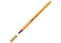 Fineliner STABILO point 88/88 fijn licht oker