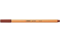 Fineliner STABILO point 88/75 fijn sienna