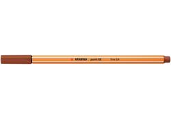 Fineliner STABILO point 88/38 fijn krijtrood