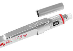 Vulpotlood rOtring 600 0,5mm zilver