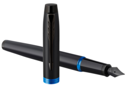 Vulpen Parker IM black blue vibrant ring medium