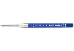 Balpenvulling Parker Economic medium blauw blister à 2 stuks