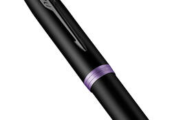Vulpen Parker IM black purple vibrant ring fijn