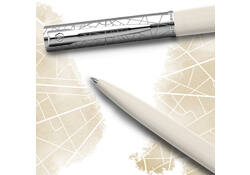 Balpen Waterman Allure DeLuxe white fijn