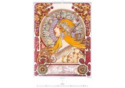 Kalender 2025 Helma 365 34x48.5cm Alfons Mucha