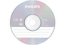 CD-R Philips 80Min 700MB 52x SP (25)
