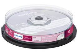 DVD-R Philips 4.7GB 16x SP (10)