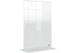 Infobord Nobo Premium Plus A4 acryl vrijstaand