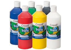 Raamverf Creall Trans blauw 500ml