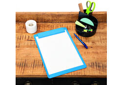 Klembord MAULgo uni recycled A4 staand blauw