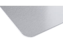 Boekensteun MAUL aluminium 12x12x17.5cm set 2 zilver