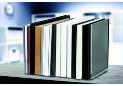 Boekensteun MAUL acryl 16x15x21cm set 2 glashelder