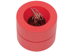 Papercliphouder MAULpro Blauwe Engel recycled Ø73x60mm rood