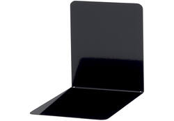 Boekensteun MAUL staal magnetisch 14x12x14cm set 2 zwart