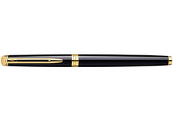 Vulpen Waterman Hémisphère black lacquer GT medium