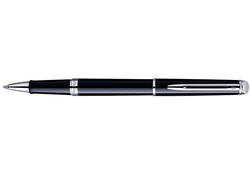 Rollerpen Waterman Hémisphère black lacquer CT fijn