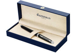 Rollerpen Waterman Hémisphère black lacquer CT fijn