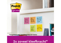 Memoblok Post-it Z-Notes R330 Super Sticky 76x76mm Soulful