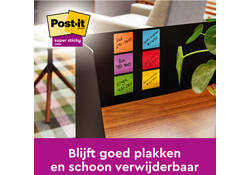 Memoblok Post-it 675-6 Super Sticky 101x101mm Oasis