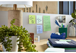 Memoblok Post-it 675-3 Super Sticky 101x101mm Oasis