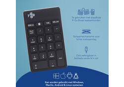 Toetsenbord R-Go Ergonomisch Numpad Break Wireless