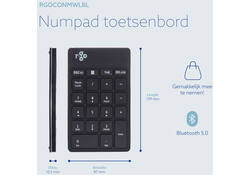 Toetsenbord R-Go Ergonomisch Numpad Break Wireless